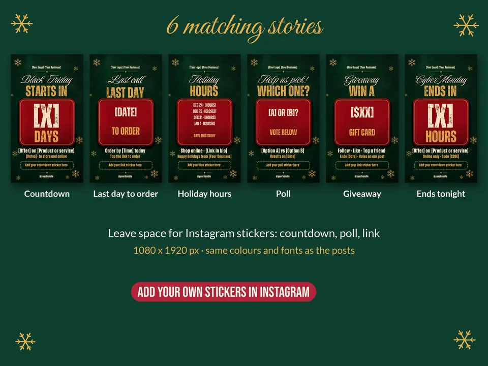 The 6 story templates